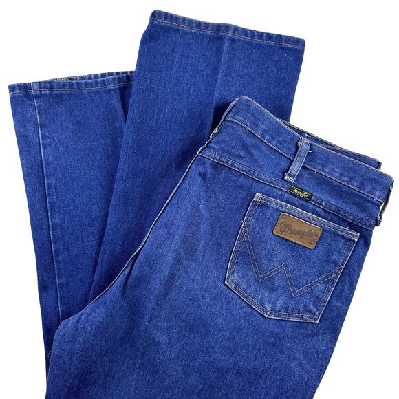 Wrangler Other - Vintage‎ Wrangler Jeans Men’s 42x32 Made In USA 100% Cotton Western Cowboy Work
